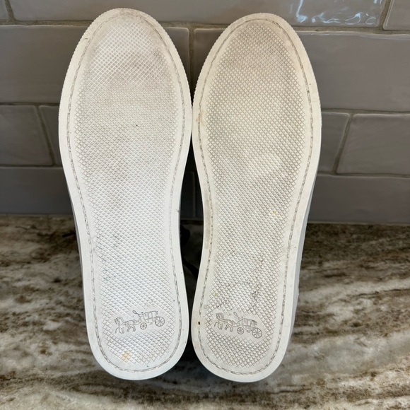 Coach Paddy Brown Signature Monogram Sneakers Womens Size 9.5 Shoes - Picture 9 of 12